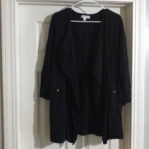 Boutique Open-Front Sweater